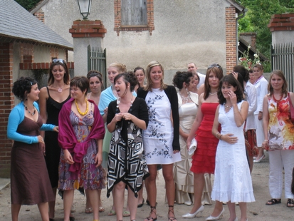 Les nanas prtes  rceptionner !